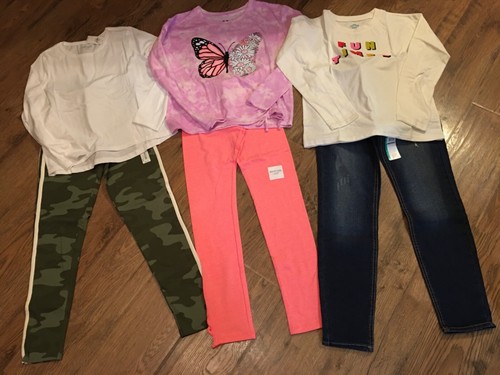 NWT~Girls size 10-12 clothes~Lot of 15 Pcs.~Fall/ Winter~Old Navy, SO & more - Picture 3 of 4