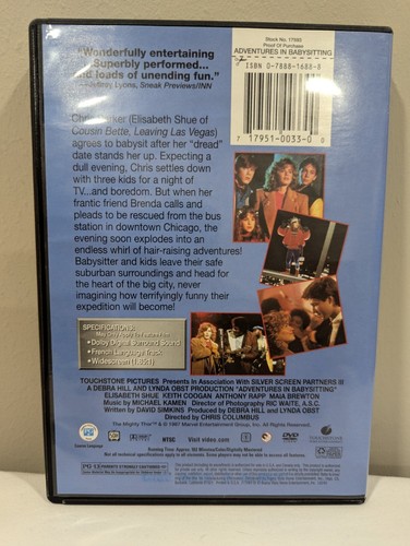 Adventures In Babysitting DVD Pre-owned - Picture 2 of 3