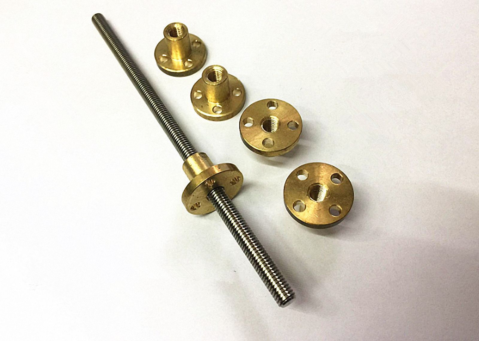 T6 x 1 to T6 x 12 Lead Screw Threaded Rod 6mm Trapezoidal ACME Stepper