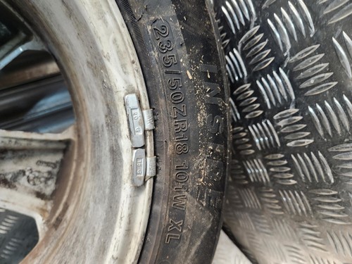 FORD KUGA ALLOY WHEEL 18" INCH & TYRE 235/50/R18 2.54 MM MK1 2008 - 2013 - Picture 11 of 16