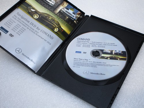 Navigation DVD for COMAND Mercedes Benz Map DVD Update 2013 NEW v.12 E SLK CLS - Picture 2 of 4