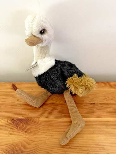 RUSS BERRIE YOMIKO CLASSIC OSTRICH 13" Tall Plush Soft Toy - Picture 10 of 12