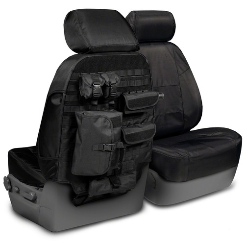 Coverking Tactical Ballistic Front Custom Seat Covers for Chevrolet Avalanche - Picture 4 of 13