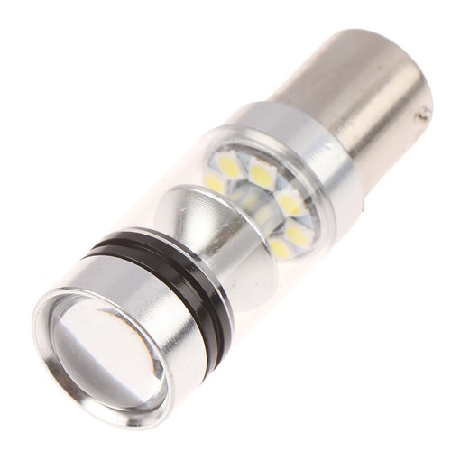 White P21W BA15s 1156 LED Canbus Backup Reversing Light Reverse Lamp - Picture 6 of 12