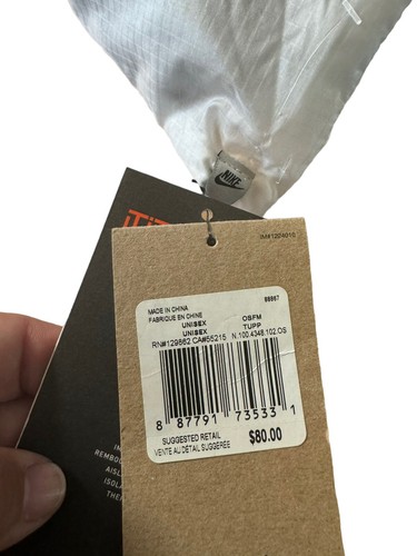 Nike Unisex Thermore Insulated Scarf New With Tags White Grey  MSRP: $80 - Bild 4 von 4