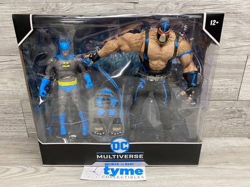 IN HAND DC Multiverse McFarlane Batman vs Bane Knightfall Figure Two Pack New