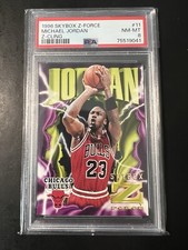 1996 Skybox Z-Force #11 Michael Jordan PSA 8 - Chicago Bulls