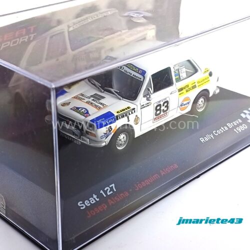 Seat 127 #83 J. Alsina - J. Alsina Rally Costa Brava 1980 1:43 - Imagen 2 de 5