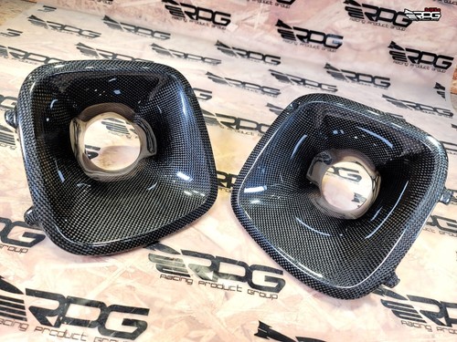 RPG Carbon Bumper Foglight Cooling Duct A for 97-01 Subaru Impreza WRX STi GC8 - Bild 11 von 13