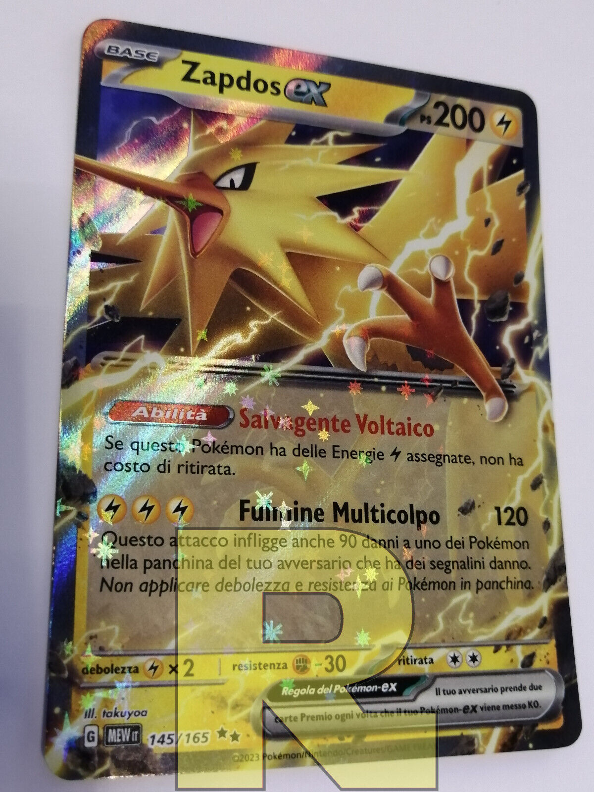 Zapdos ex MEWen 145/165 – PokeChalet