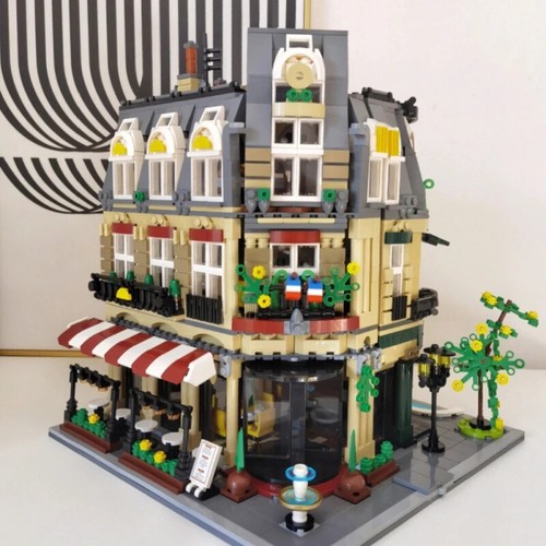 CaDA C66009 Corner Paris Restaurant Building Blocks Creator Expert cafe corner s - Picture 2 of 6