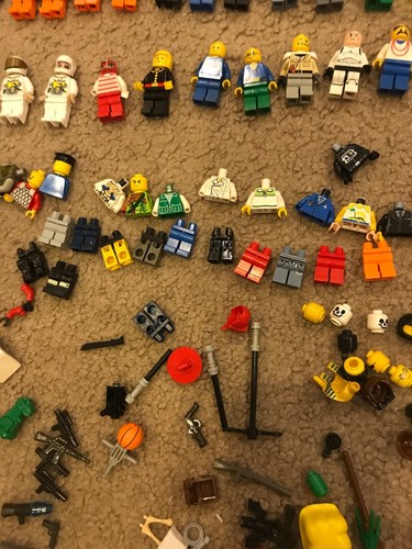 HUGE minifigure lot, LEGOS MEGA BLOKS some vintage, HTF See Read - Picture 7 of 12