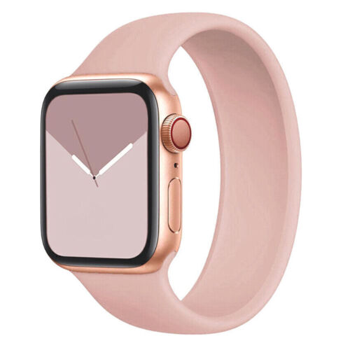 iWatch Band Solo Bracelet Loop Elastic Strap for Apple Watch 7 6 5 4 3 2 SE - Bild 12 von 31