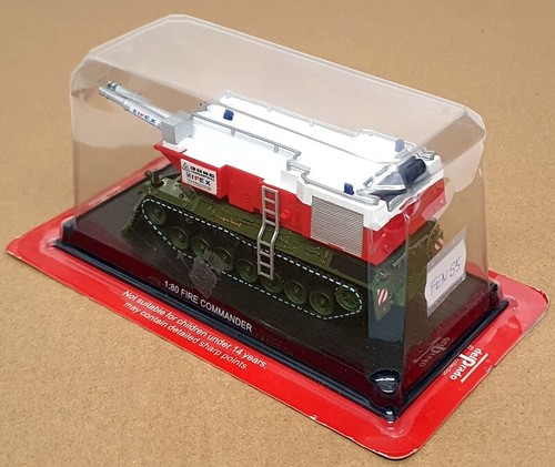 Del Prado Scala 1/80 FEN55 - Comandante dei Vigili del Fuoco - Rosso/Verde/Bianco - Foto 5 di 5