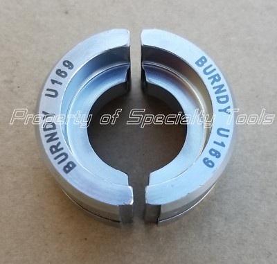 Burndy U-C Crimper crimping U die Hydraulic 12 TON UC Index C crimp