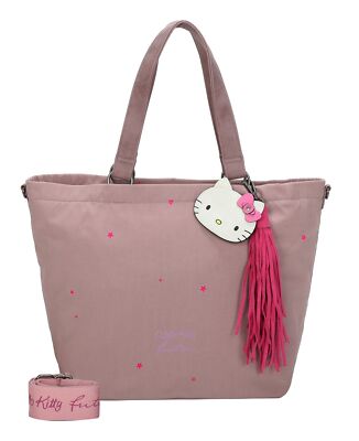 Fritzi aus Preußen Sky Stars Hello Kitty Shopper Schultertasche Tasche Taupe Neu