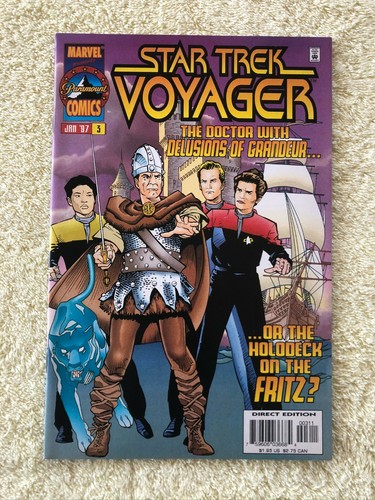 STAR TREK -Deep Space Nine 1,2&3 PLUS Voyager 1&2 (1996 Marvel Comics) NM Unread - Picture 11 of 12