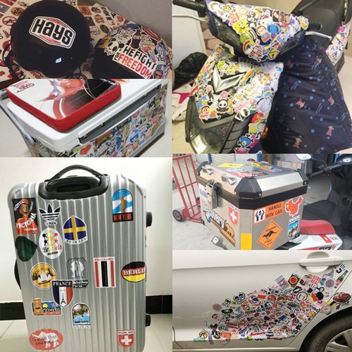50pcs Simpsons Skateboard Stickers Vinyl Laptop Luggage Decals Dope Sticker Lot - Picture 6 of 6
