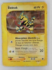 Carte pokémon FRANCAIS Élektek (EX 76) Expedition [POOR] 05.04.2025A