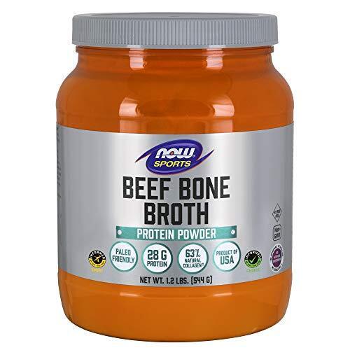NOW FOODS Bone Broth Beef Powder 1.2 Lbs. - Picture 4 of 4