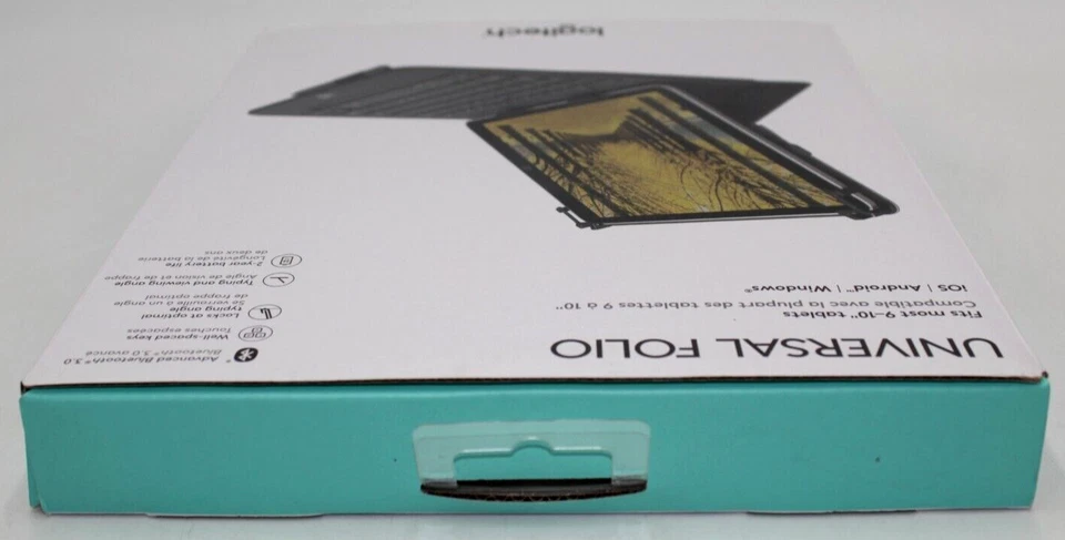 Logitech Universal Folio Y-R0063 w/ Integrated Bluetooth 3.0 Keyboard - Image 4 of 4