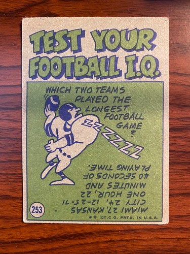 Pick 5 Vintage Football Part 1 - 1971 - 73 Topps Football Complete Your Set - Picture 144 of 496