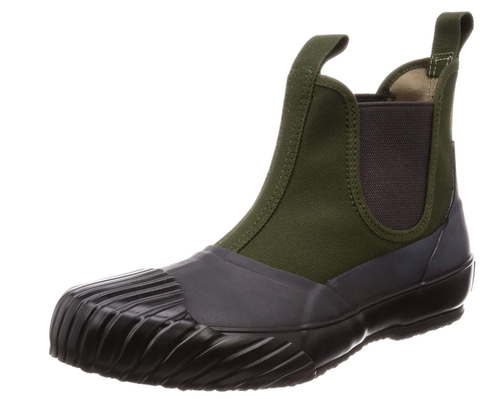 Moonstar Sidegoa Boots Fine Vulcanized All-weather Rubber Work Shoes Khaki US W5 - Picture 2 of 8