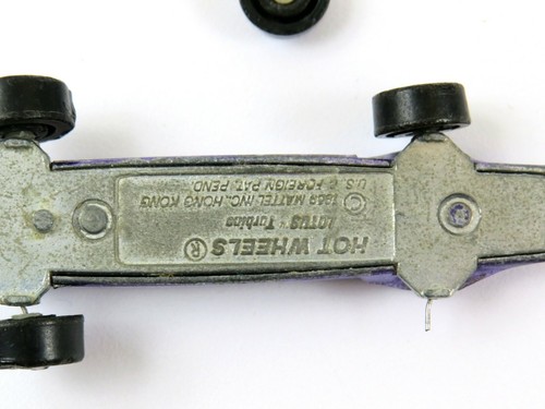 Hot Wheels Vintage Redline Lotus Turbine - 1969 Hong Kong, Purple, Read - Picture 6 of 8