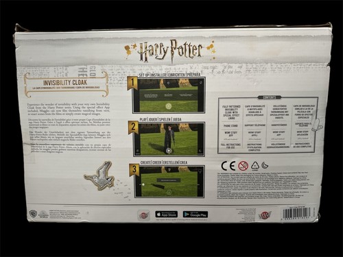 Harry Potter Schermo Verde HALLOWEEN Mantello Invisibilità Taglia Adulto con Scatola - Foto 4 di 5