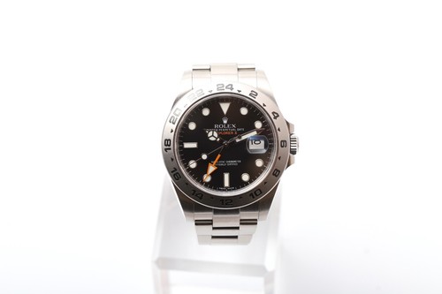 Rolex Explorer II 216570 Black Dial 42mm Stainless Steel Men's Watch - Picture 3 of 15