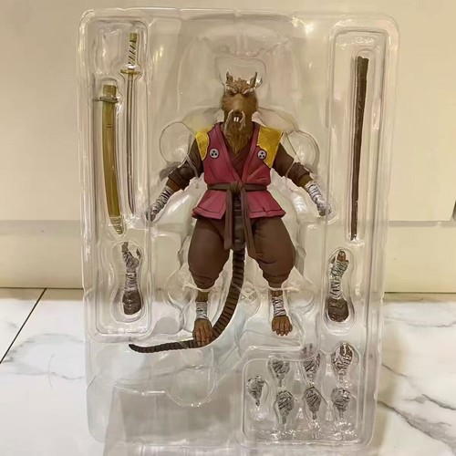 NECA Teenage Mutant Ninja Turtles The Last Ronin Splinter 7" Action Figure stock - Picture 3 of 5
