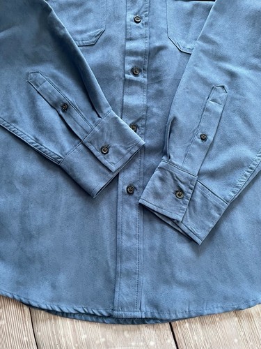 Covington Men’s Buttondown Long-Sleeve Collared Shirt, Size M - Picture 7 of 9