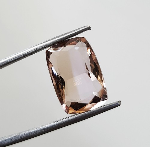 9.82 Ct Natural Cushion Cut Ametrine Bi Color Eye Clean AAA Quality Gems 16x11MM - Picture 3 of 11