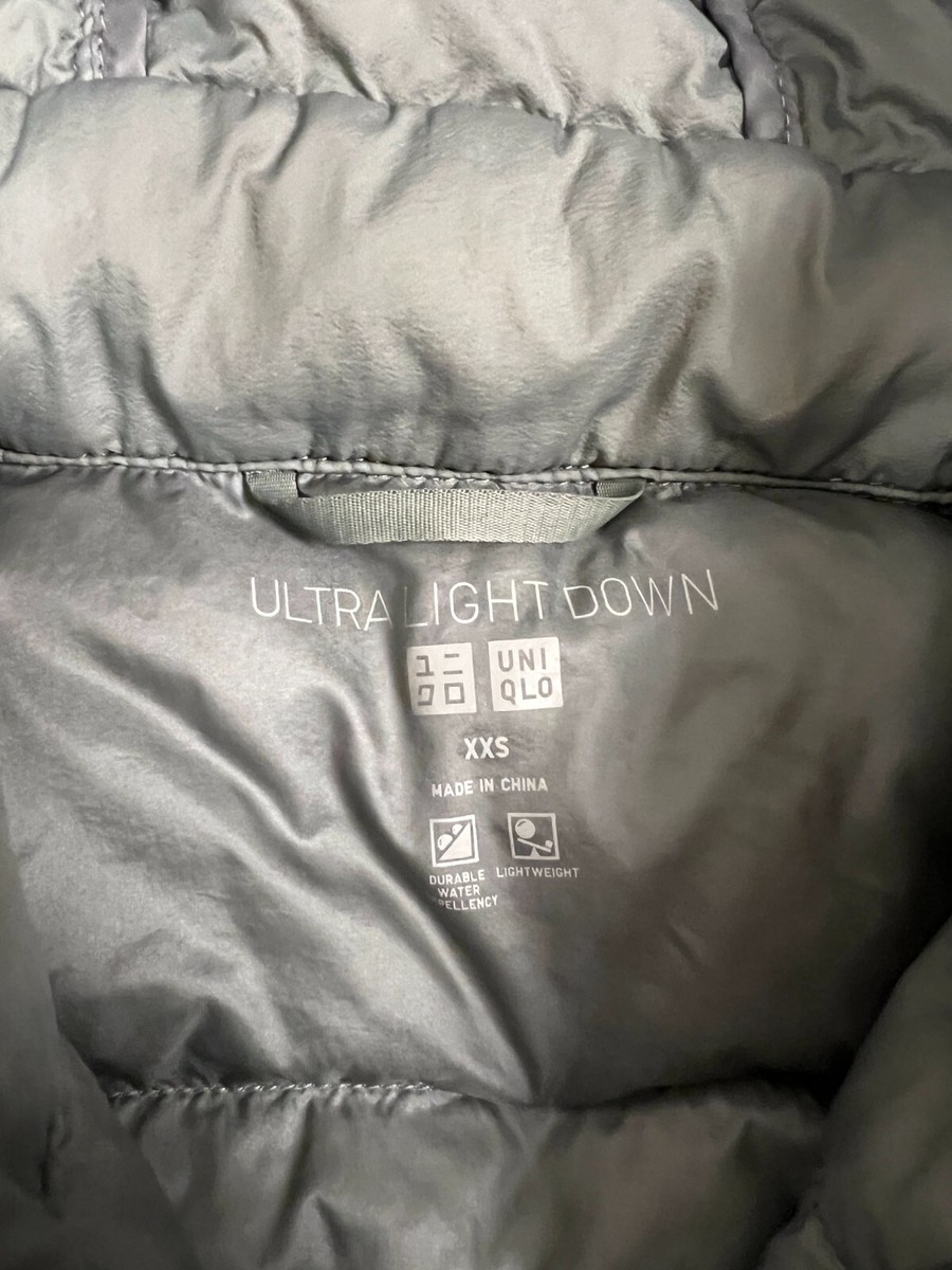 UNIQLO Ultra Light Down Jacket Women's XXS Gray Hooded | eBay UNIQLO Ultra Light Down Jacket Women's XXS Gray Hooded | eBay