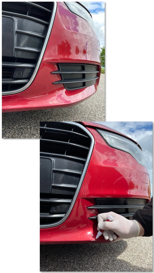 Caneta de tinta retoque com pincel para Chevrolet Spark Pearl Pink GQL - Imagem 4 de 4