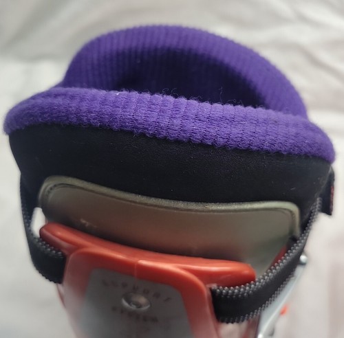Lange X Zero Lady Corea Ski Boots Size 291 mm or 6 US Red/Orange Black EUC - Picture 10 of 10