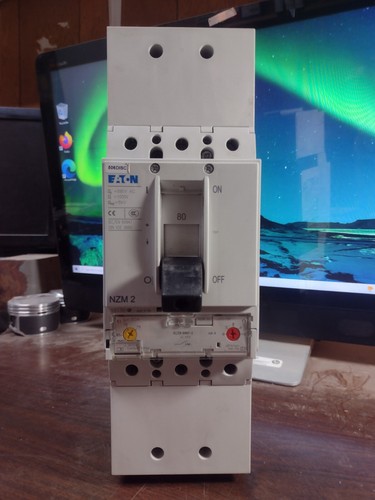 INTERRUPTOR CIRCUITO EATON NZMH2-A80-NA 80 AMP 690 VAC 3 POLOS NUEVO PARA LLEVAR - Imagen 2 de 10