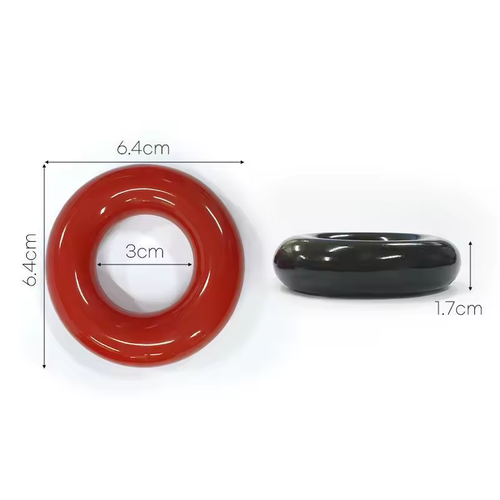 Golf Swing Weight Ring Practice Training Warm up men women golf donuts Black - Picture 4 of 8