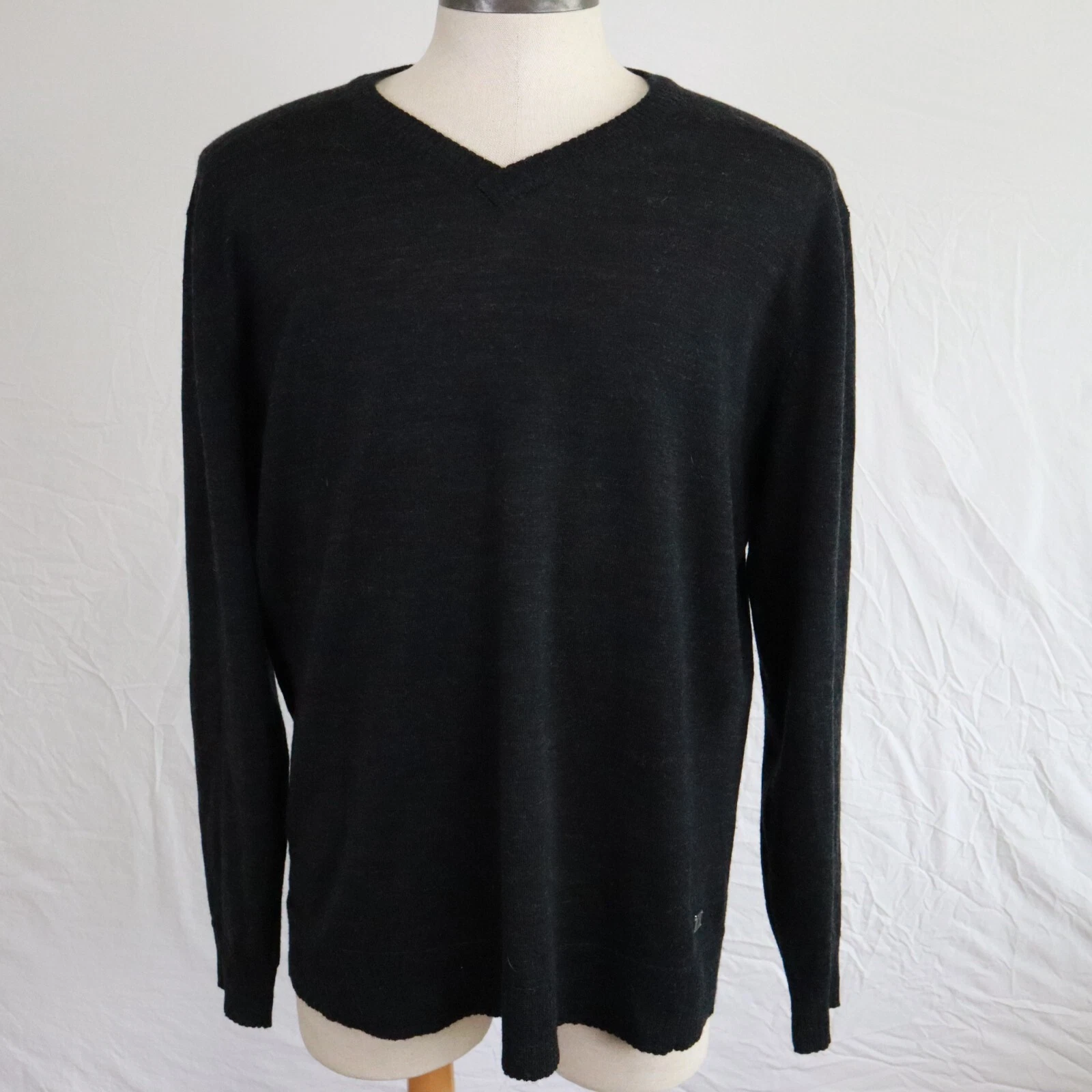 smartwool merino wool pullover knit v-neck long sleeve sweater