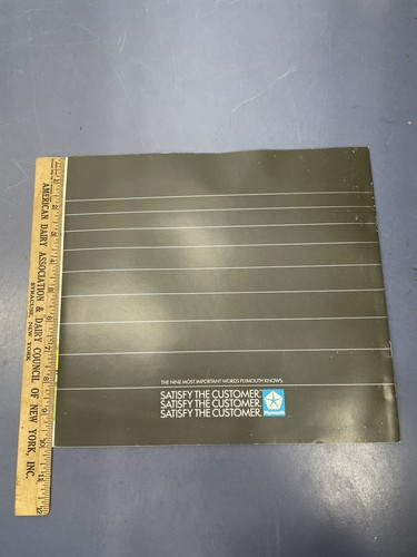 Folleto original de ventas de concesionario Plymouth 1990 láser de lujo 90 RS turbo 20 páginas - Imagen 7 de 7
