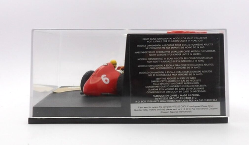 QUARTZO Q4169 FERRARI 375 WINNER ITALIAN GP 1951 JOSE GONZALEZ MINT BOXED 1:43 - Picture 8 of 12