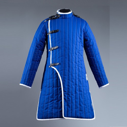 Viking Medieval Gambeson Armor Vest Thick Padded Gambeson - Picture 2 of 2