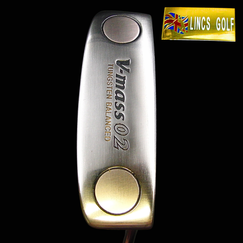 Yonex V-Mass 02 Tungsten Balanced Putter 91cm Steel Shaft Yonex Grip Yonex HC - Picture 9 of 11