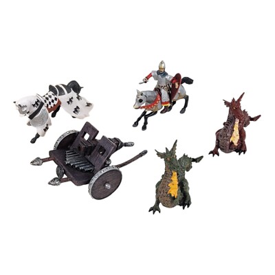 Papo Fantasy Figuren Konvolut Lot u.a. Drachen, Ritter und mehr