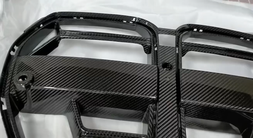 MAX Carbon Dry Karbon Kühlergrill Frontziergitter für BMW G80 G81 G82 G83 M3 M4 - Video 1 of 1