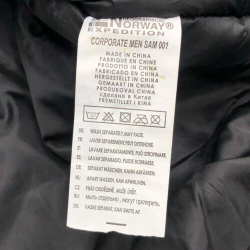 GEOGRAPHICAL NORWAY Men CORPORATE BROWN Anorak Jacket Coat Parka Size XL - Picture 11 of 12