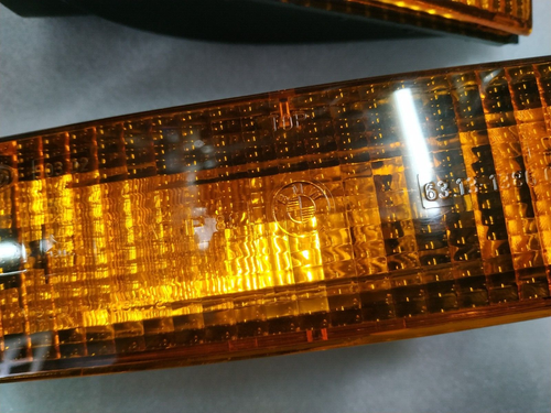 BMW E30 turn signal lights L+R Euro !NEW! GENUINE 63131381747 63131381748 - Picture 2 of 7