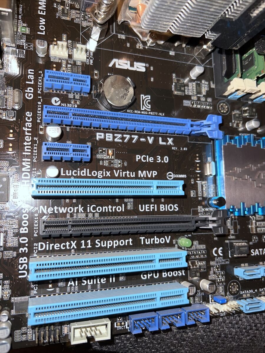 ASUS P8Z77-V LX Motherboard + Intel i7-3770K (3.5GHz) + 32GB ASUS P8Z77-V LX Motherboard + Intel i7-3770K (3.5GHz) + 32GB