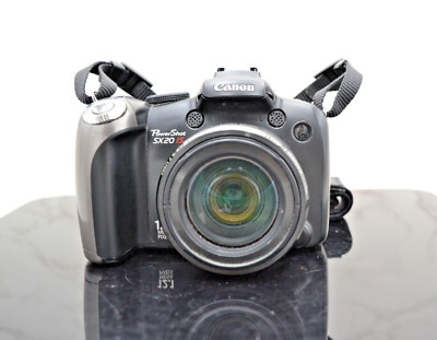 Canon PowerShot SX20 IS 12.1MP Digital Camera Black | eBay