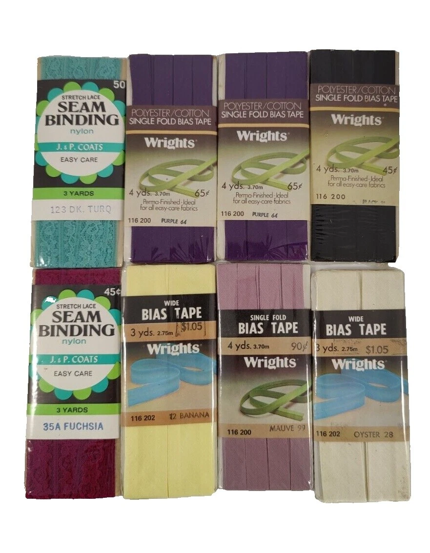 Lot Bias Tape Sewing Trims